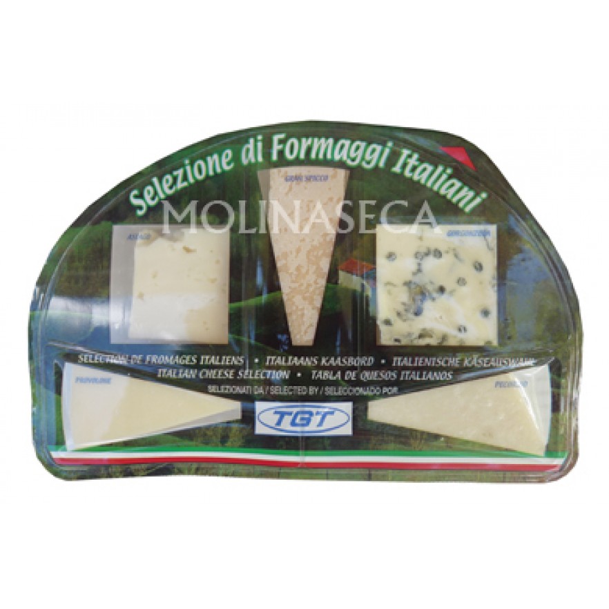 Tabla de quesos italianos T.G.T envase 235 grs